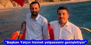 “Başkan Yalçın hizmet yelpazesini genişletiyor”