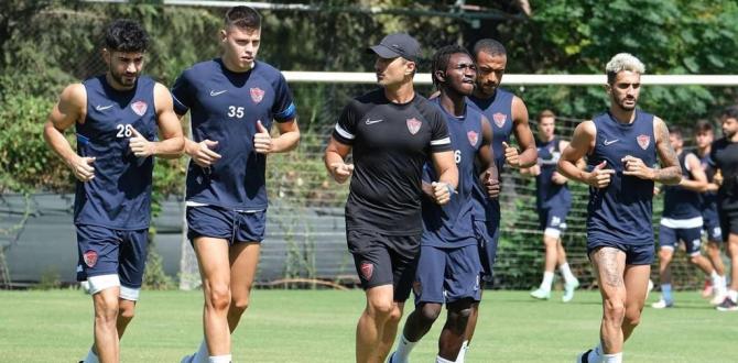 Kayserispor maçı mesaisi başladı