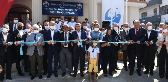 Şehit Jandarma Astsubay Kıdemli Başçavuş Ferhat Gedik Çok Amaçlı Salonu hizmete açıldı