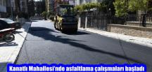 Kanatlı Mahallesi’nde asfaltlama çalışmaları başladı