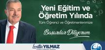 Başkan Yılmaz, yeni eğitim öğretim yılını kutladı