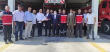 DEVA Antakya itfaiyecileri unutmadı