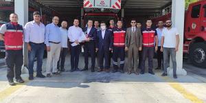 DEVA Antakya itfaiyecileri unutmadı