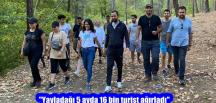 “Yayladağı 5 ayda 16 bin turist ağırladı”