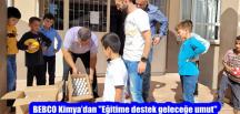 BEBCO Kimya’dan “Eğitime destek geleceğe umut”