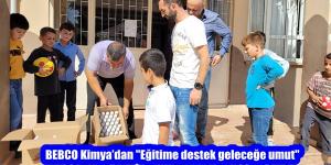 BEBCO Kimya’dan “Eğitime destek geleceğe umut”