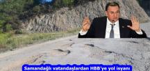 Samandağlı vatandaşlardan HBB’ye yol isyanı