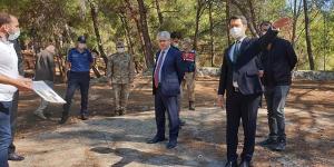 Vali Doğan yeryüzü cennetini inceledi