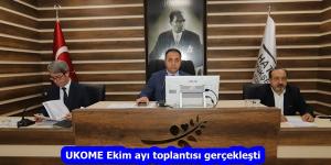 UKOME Ekim ayı toplantısı gerçekleşti