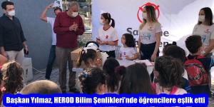 Başkan Yılmaz, HEROD Bilim Şenlikleri’nde öğrencilere eşlik etti