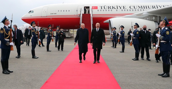 Cumhurbaşkanı Erdoğan Azerbaycan’da