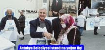 Antakya Belediyesi standına yoğun ilgi
