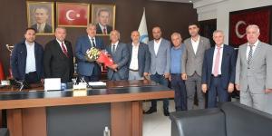 Antakya Muhtarlar Derneği’nden Başkan Yılmaz’a ziyaret