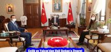 Çelik ve Yalçın’dan Vali Doğan’a Ziyaret