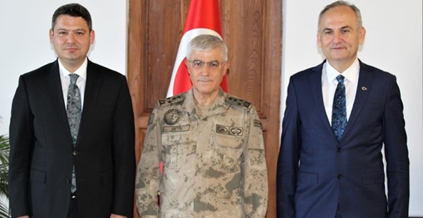 Orgeneral Arif Çetin Paşa İskenderun’da