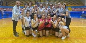 Antakya Belediyesi GSK kadın voleybol takımından galibiyet