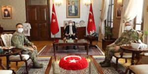 Tuğgeneral Tutucu’dan Vali Doğan’a ziyaret