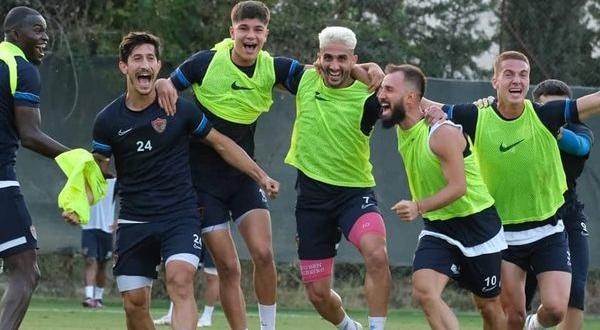 HATAYSPOR BEŞİKTAŞ MAÇINA İDDİALI HAZIRLANIYOR