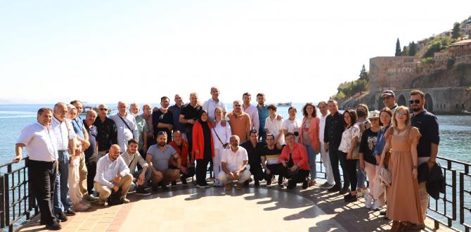 AGF başkan ve delegeleri Alanya’da toplandı