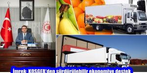 İmrek: KOSGEB’den sürdürülebilir ekonomiye destek