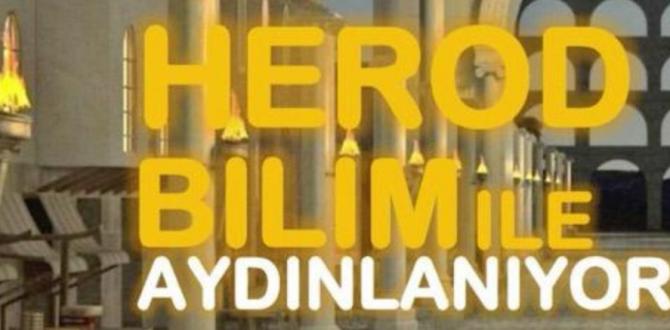 Antakya Belediyesi “Herod Bilim ile Aydınlanıyor” projesine ev sahipliği yapıyor