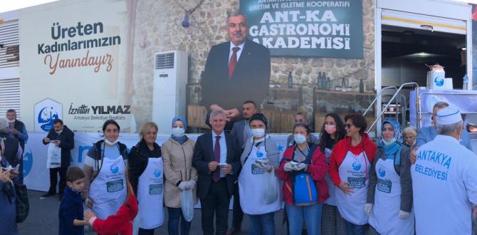 Antakya Belediyesi standı ve workshop etkinlikleri yoğun ilgi gördü