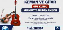 ANTAKYA BELEDİYESİ KEMAN VE GİTAR KURSLARI İÇİN KAYITLAR BAŞLADI