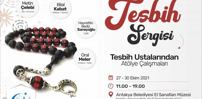 Antakya Belediyesi tesbih ustalarını bir araya getiriyor