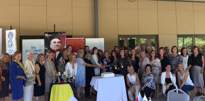 Dünya Soroptimistliği’nin 100. Yılı ve İçel Soroptimist Kulübü’nün 51. yılı coşku ile kutlandı