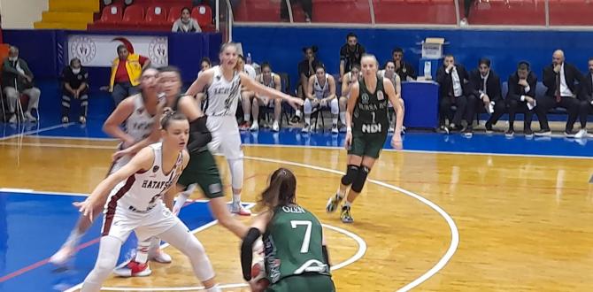 Hatayspor basketbolda mağlup
