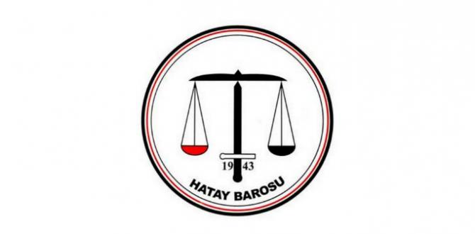 Hatay Barosu’ndan HBB ‘ye eleştiri