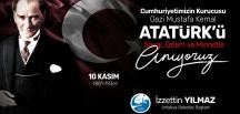 Yılmaz: Atatürk’ü rahmet ve minnetle anıyorum