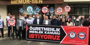 Bayrakdar: Öğretmenliğin itibarı arttırılmalıdır