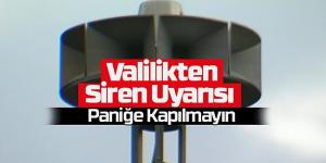 10 Kasım’da siren çalınacak