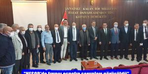 “HESOB’da fırıncı esnafın sorunları görüşüldü”