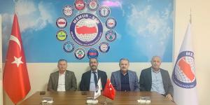 Hatay İl Sağlık Müdürü’nden Memur-Sen’e ziyaret