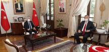 Büyükelçi Cengiz’den Vali Doğan’a ziyaret