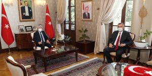 Büyükelçi Cengiz’den Vali Doğan’a ziyaret