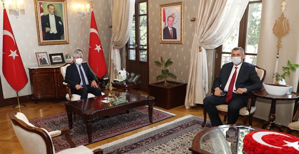 Büyükelçi Cengiz’den Vali Doğan’a ziyaret