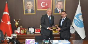 Müdür Arıbaş’tan Başkan Yılmaz’a ziyaret