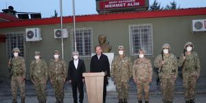 Bakan Soylu sınır hattını inceledi