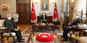 Teksöz ve Bucak’tan Vali Doğan’a ziyaret