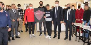 Tutuklu ve hükümlü çocuklar Hatayspor ile maç yaptı