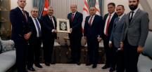 Başkan Sarı, KKTC Cumhurbaşkanı Ersin Tatar’ı ziyaret etti