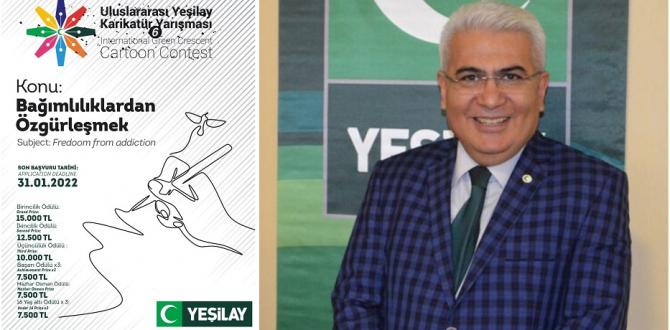 6. Uluslararası Yeşilay Karikatür Yarışması için başvurular başladı