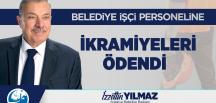 Başkan Yılmaz’dan işçi personeline çifte ikramiye