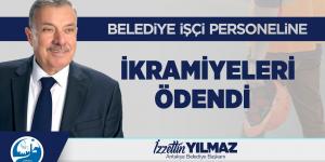 Başkan Yılmaz’dan işçi personeline çifte ikramiye