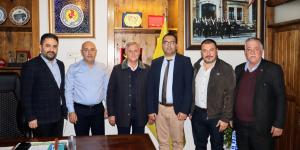 HGC Başkanı Temizyürek ziyaretçilerini ağırladı