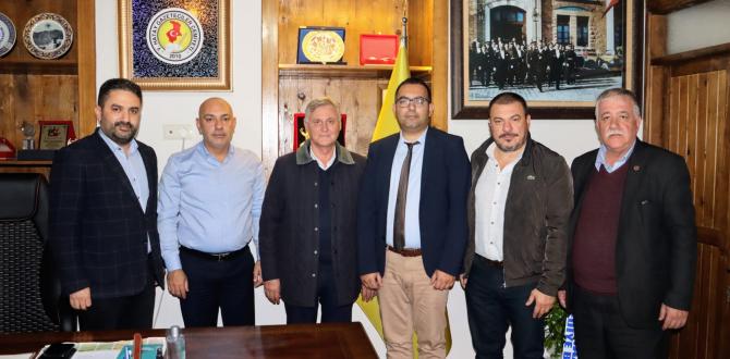 HGC Başkanı Temizyürek ziyaretçilerini ağırladı