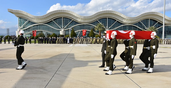 Hatay şehidi memleketine uğurlandı